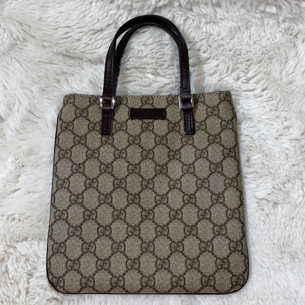 GUCCI Vintage Mini GG Supreme Handbag - Picture 2 of 9